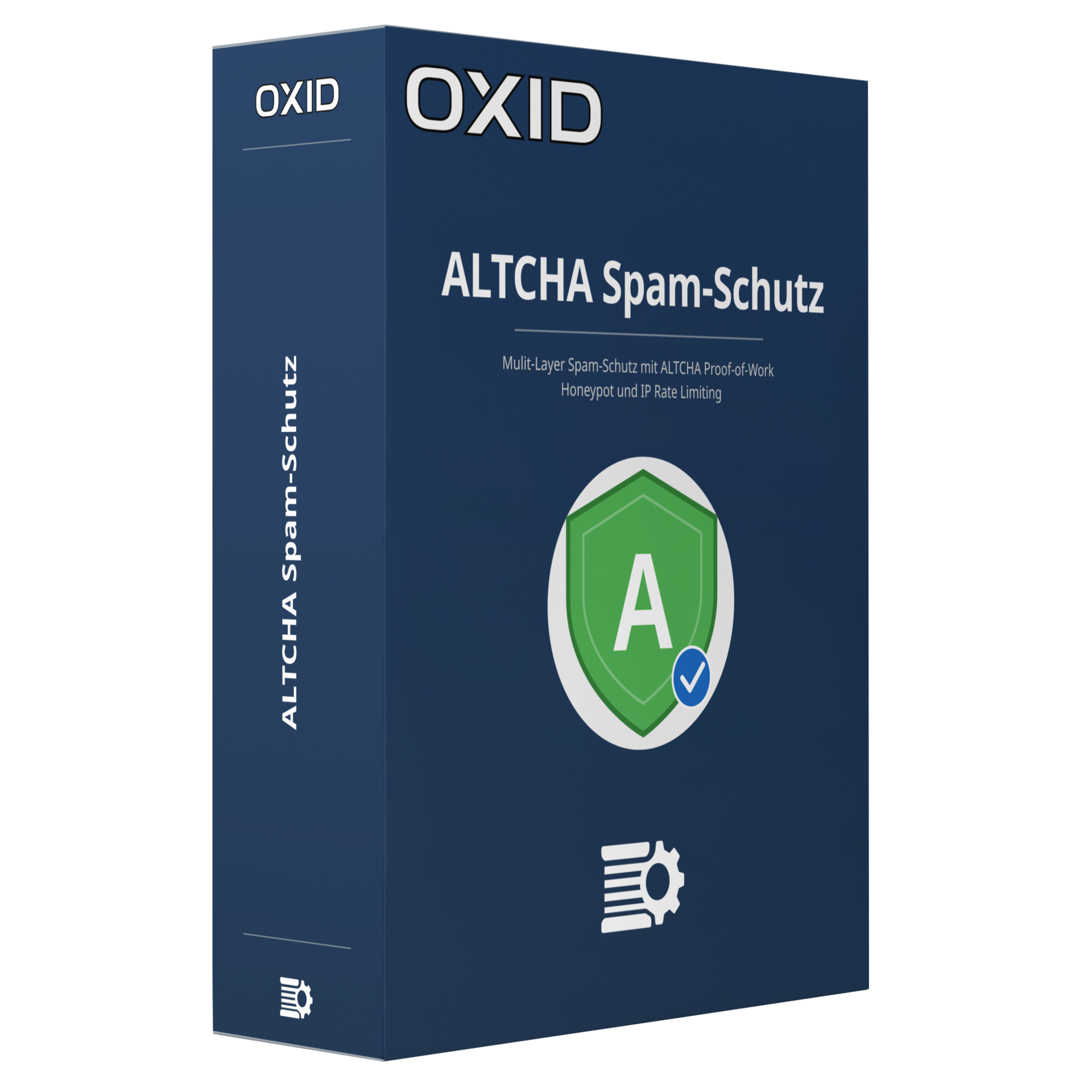 ALTCHA Spam Schutz OXID eShop Modul Produktbox