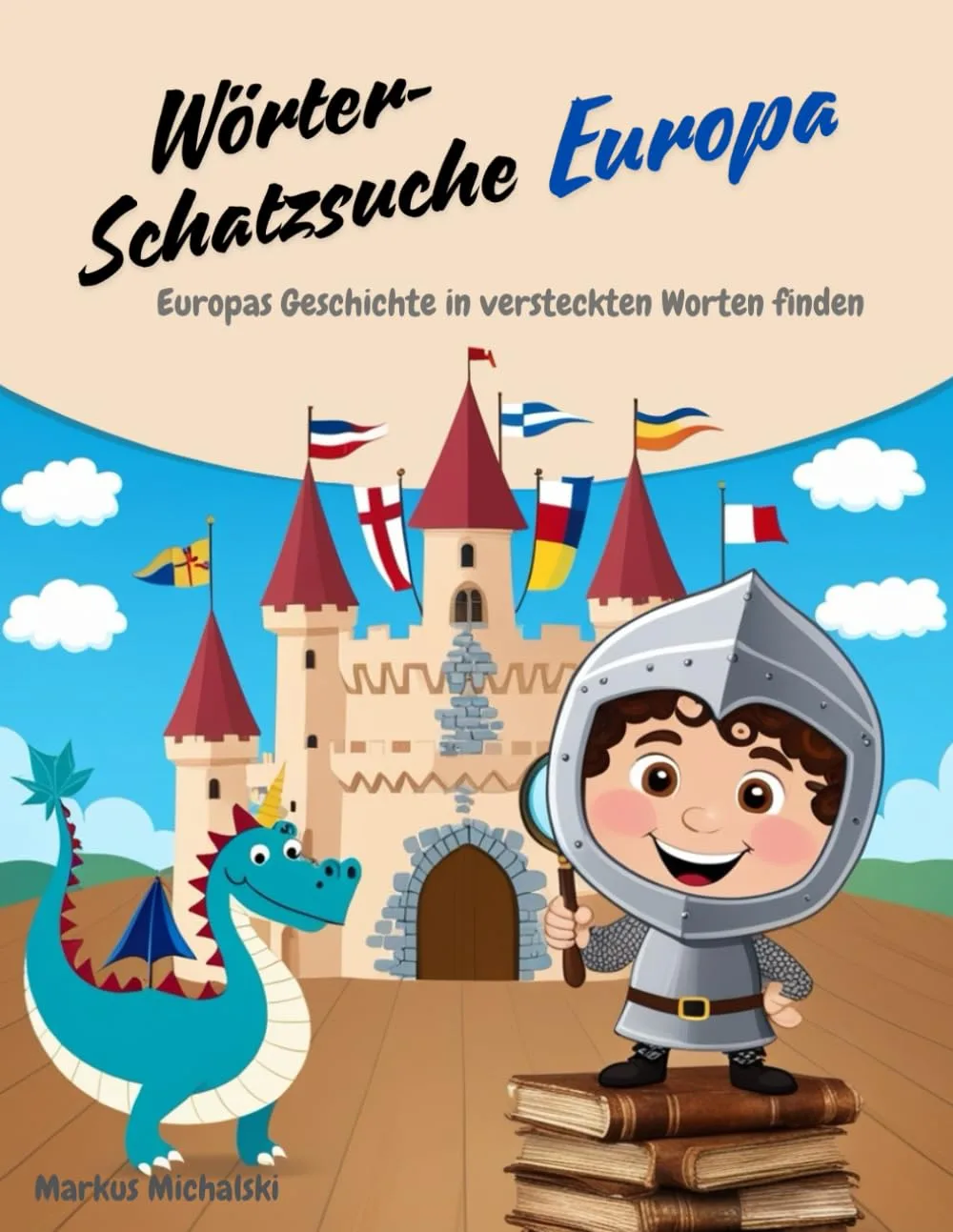 Wörter-Schatzsuche Europa Rätselbuch Cover